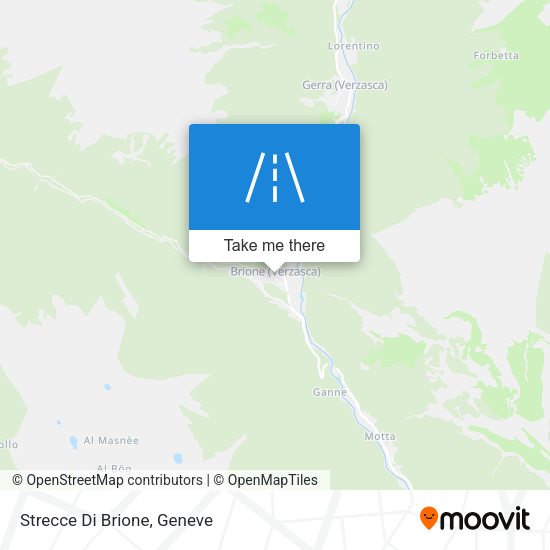 Strecce Di Brione map