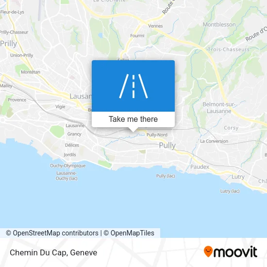 Chemin Du Cap map