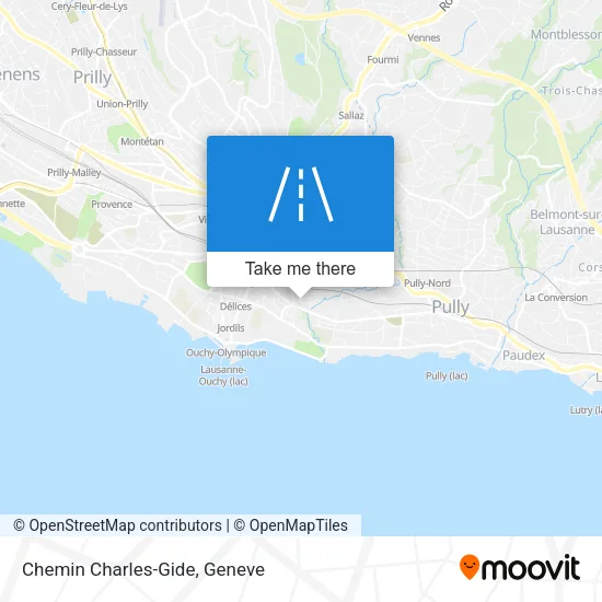 Chemin Charles-Gide plan