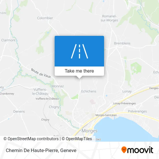 Chemin De Haute-Pierre map