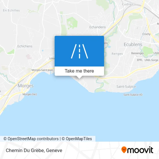 Chemin Du Grèbe map