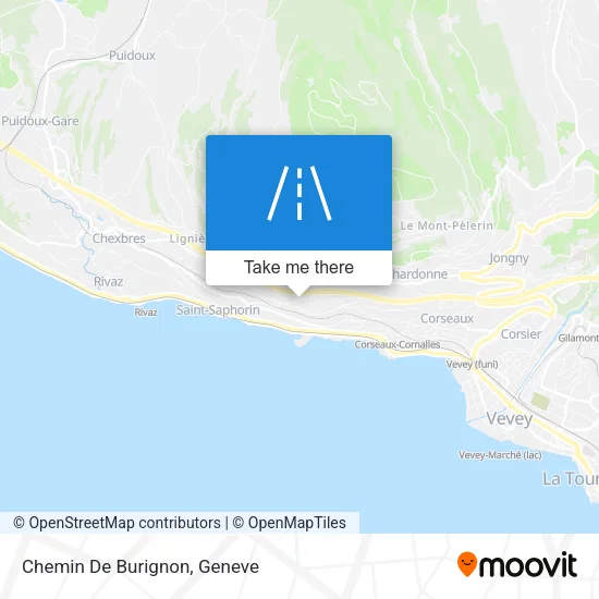 Chemin De Burignon map