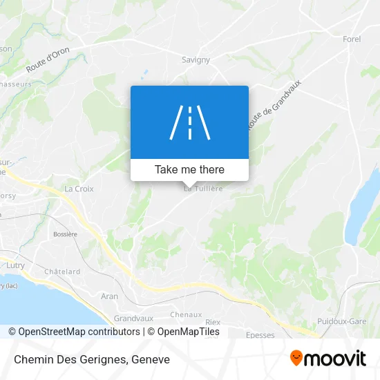 Chemin Des Gerignes map