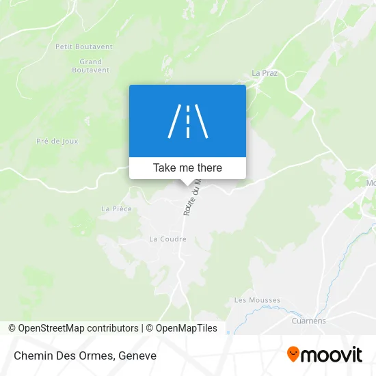 Chemin Des Ormes map