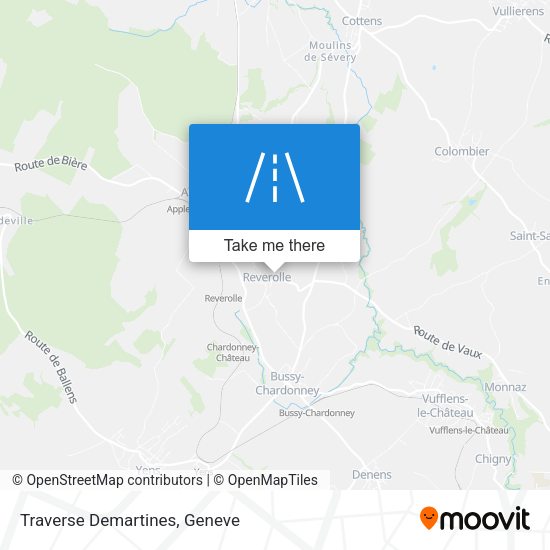 Traverse Demartines map