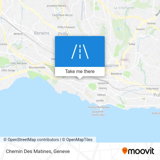 Chemin Des Matines map