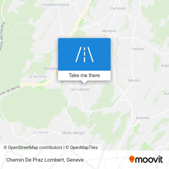 Chemin De Praz Lombert map