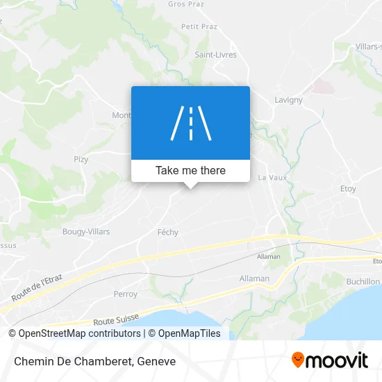 Chemin De Chamberet map