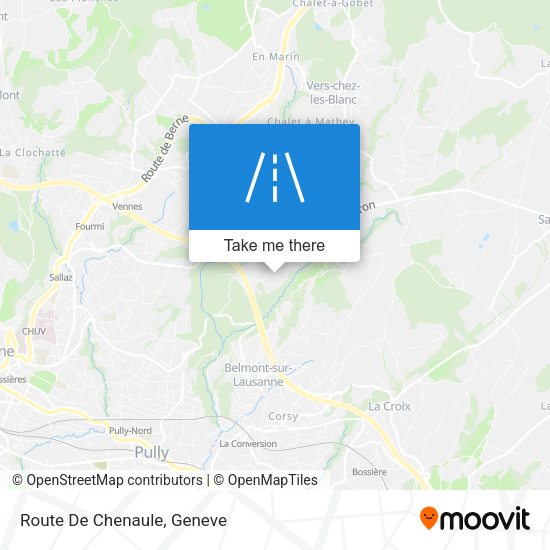Route De Chenaule map