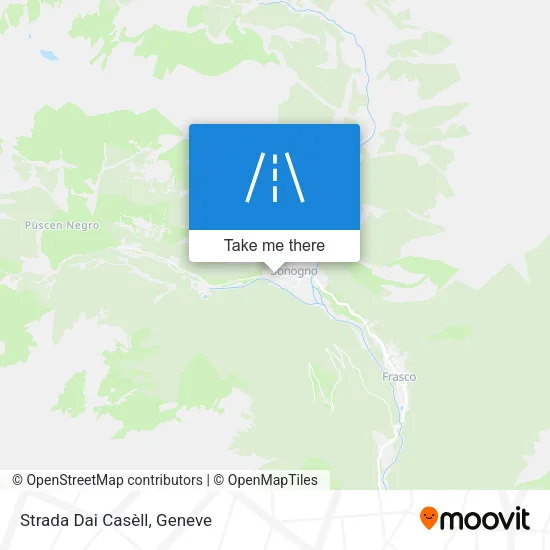 Strada Dai Casèll map