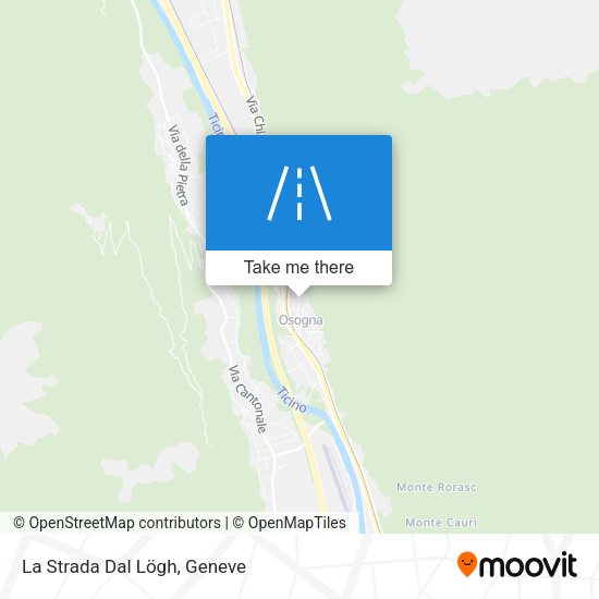 La Strada Dal Lögh map