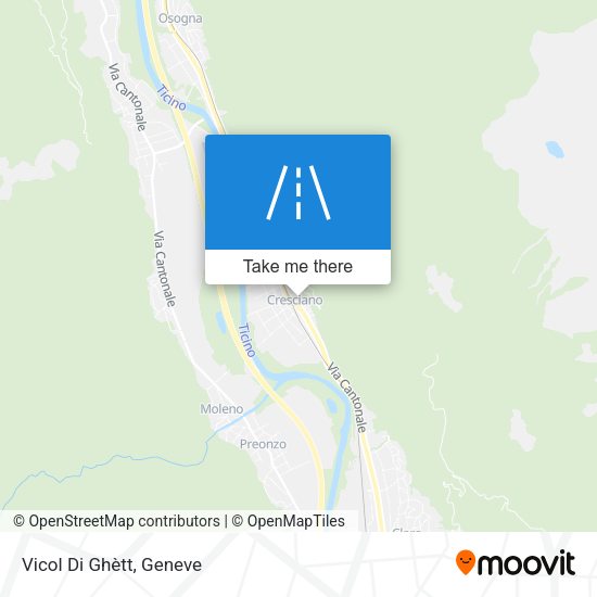 Vicol Di Ghètt map