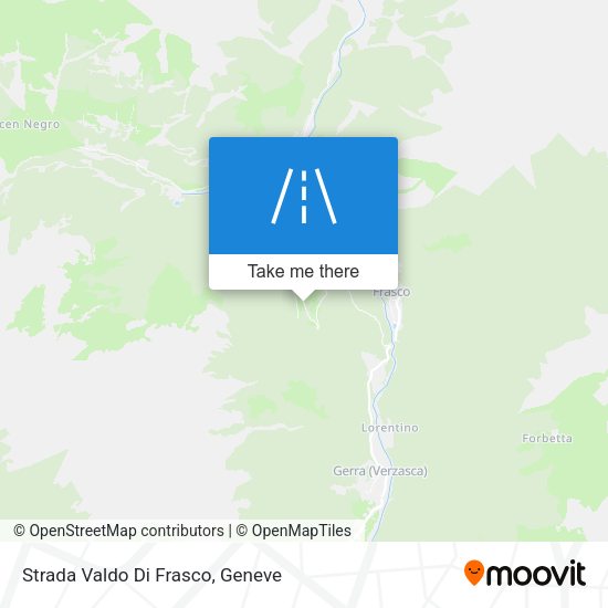Strada Valdo Di Frasco map