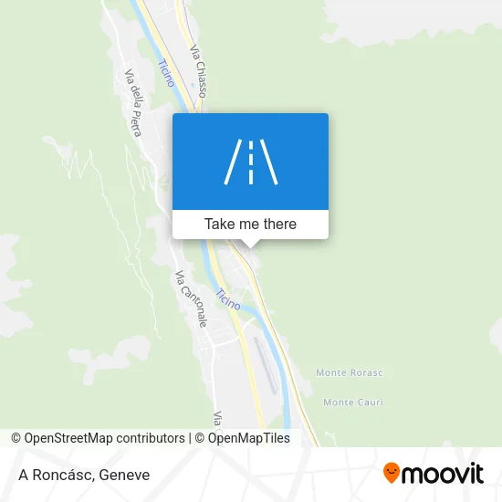 A Roncásc map