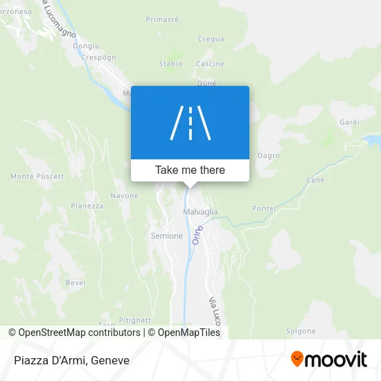 Piazza D'Armi map