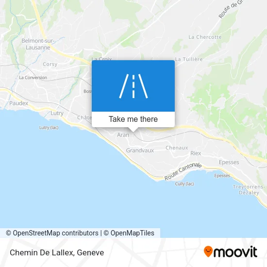 Chemin De Lallex map