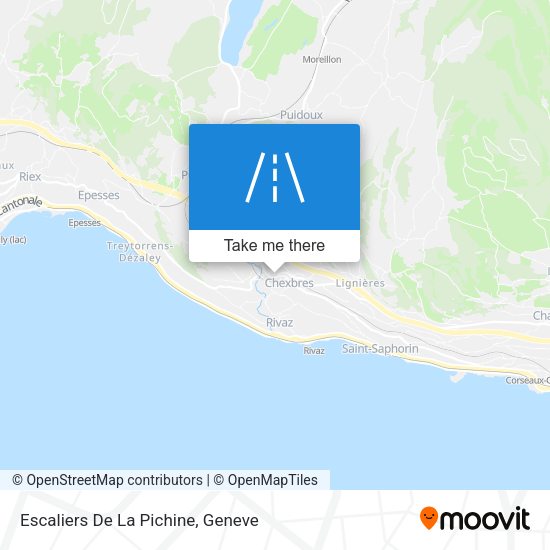Escaliers De La Pichine map