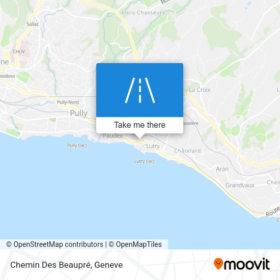 Chemin Des Beaupré map