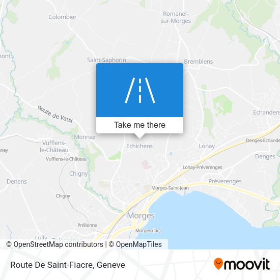 Route De Saint-Fiacre map