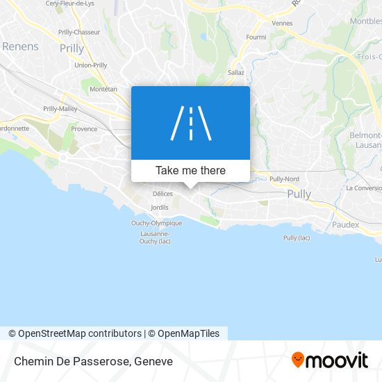 Chemin De Passerose map