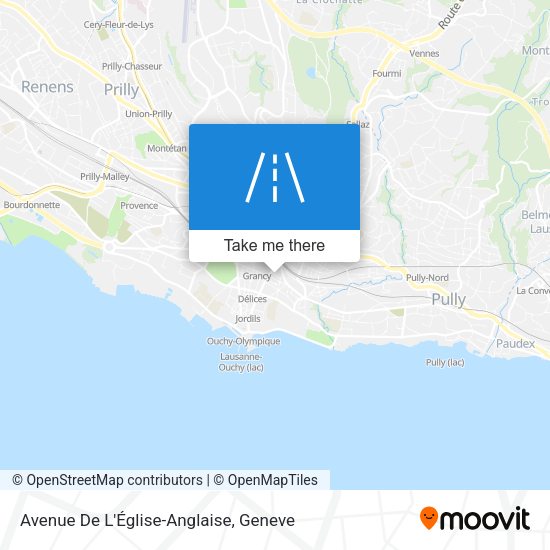 Avenue De L'Église-Anglaise map