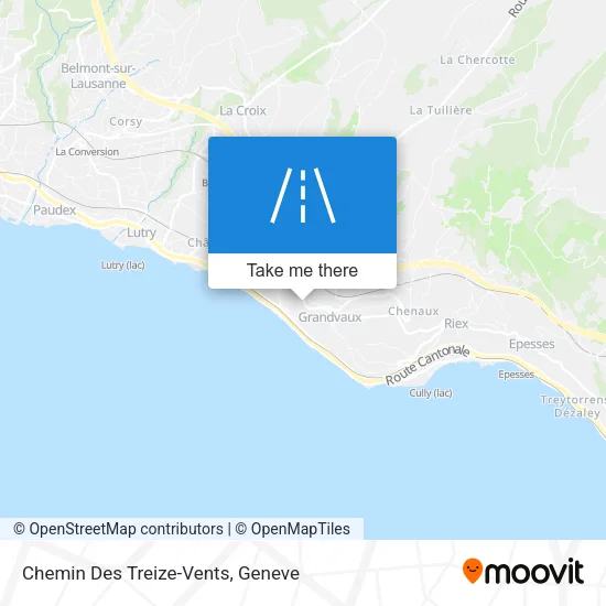 Chemin Des Treize-Vents map