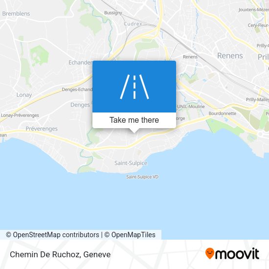 Chemin De Ruchoz map