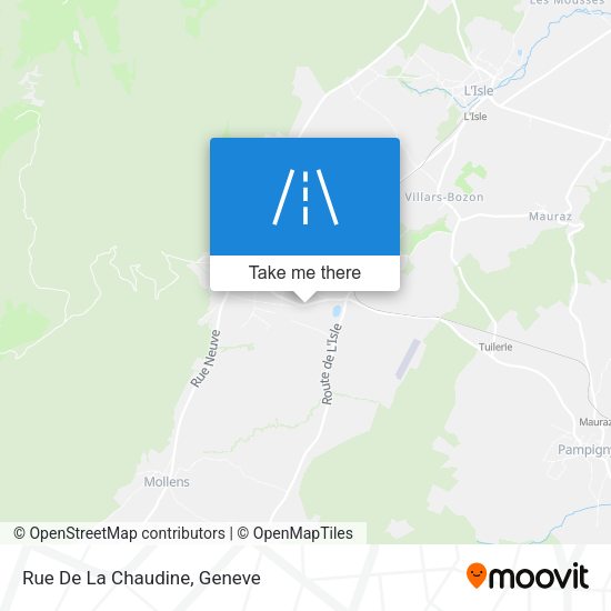 Rue De La Chaudine map