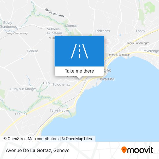 Avenue De La Gottaz map