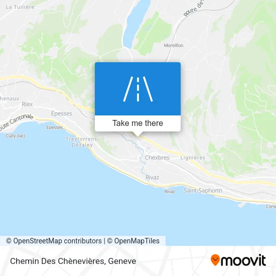 Chemin Des Chènevières map