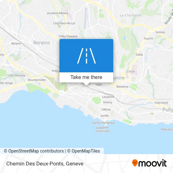 Chemin Des Deux-Ponts map