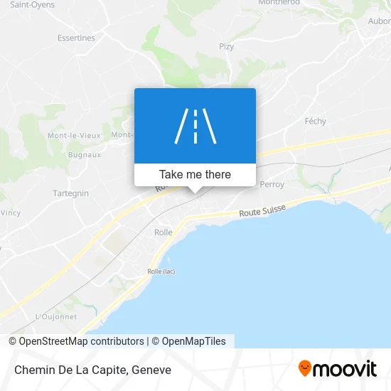 Chemin De La Capite map