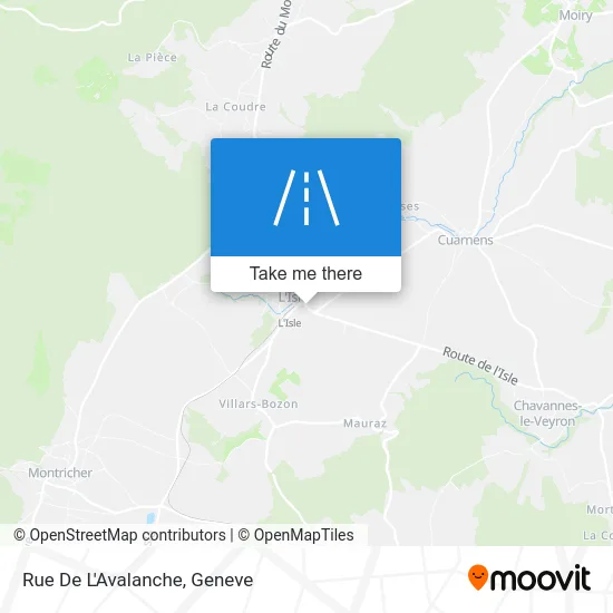 Rue De L'Avalanche map