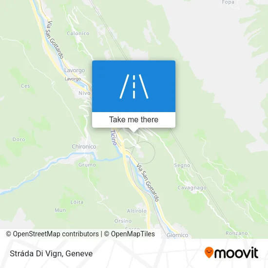 Stráda Di Vign map