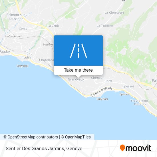 Sentier Des Grands Jardins map