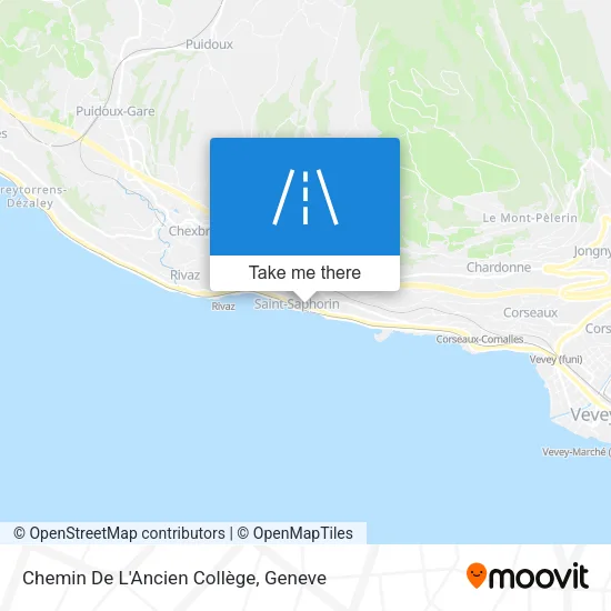 Chemin De L'Ancien Collège map