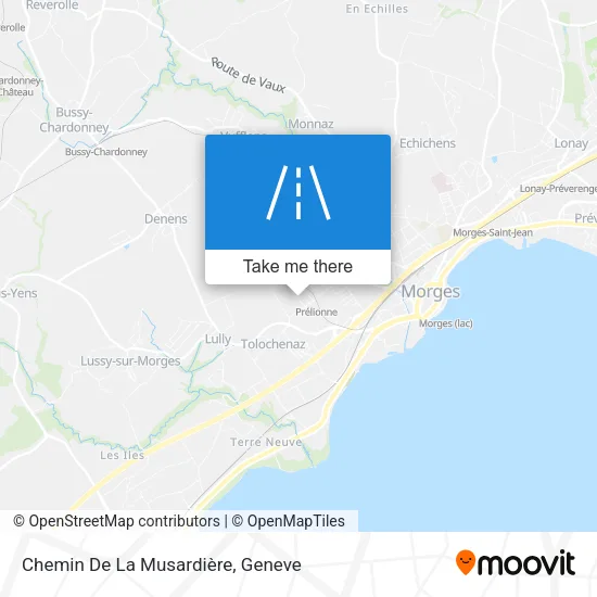 Chemin De La Musardière map