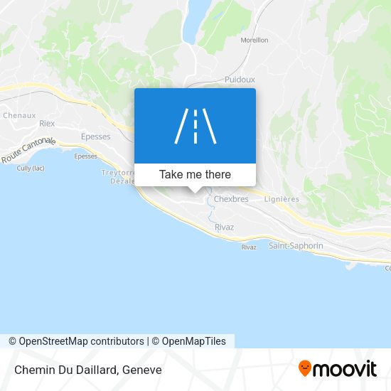 Chemin Du Daillard map