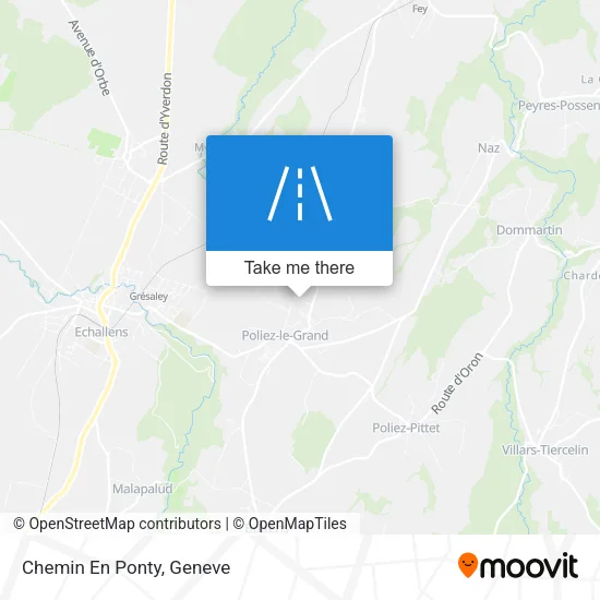 Chemin En Ponty map