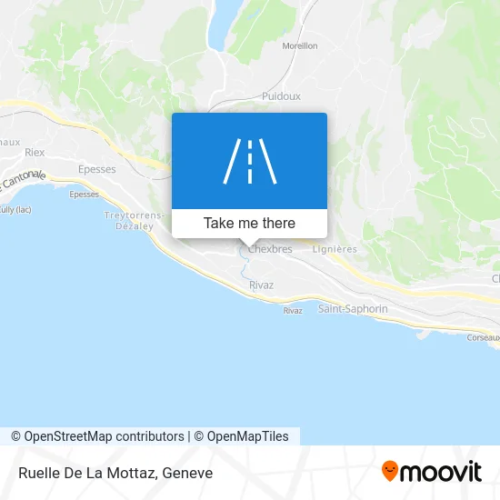 Ruelle De La Mottaz map