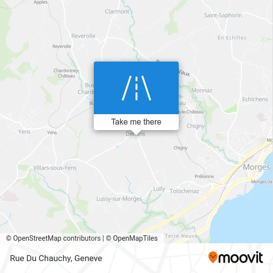 Rue Du Chauchy map