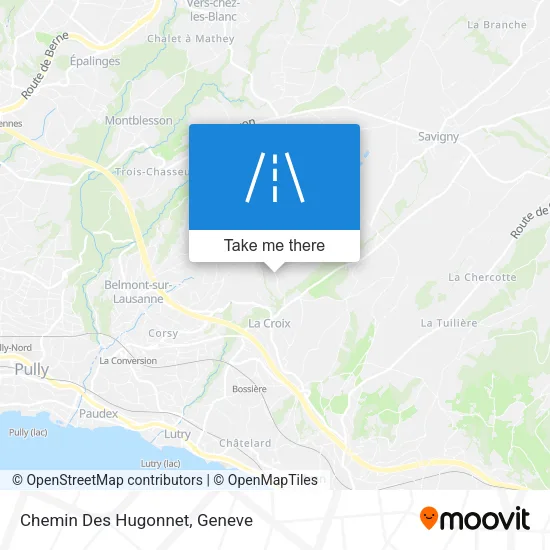 Chemin Des Hugonnet map