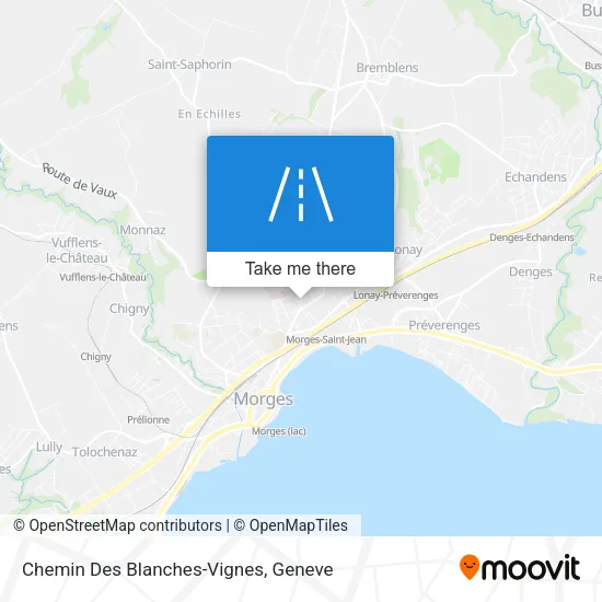 Chemin Des Blanches-Vignes map