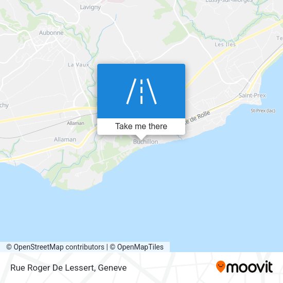Rue Roger De Lessert map