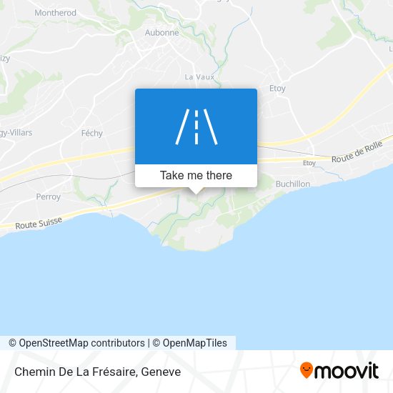 Chemin De La Frésaire map