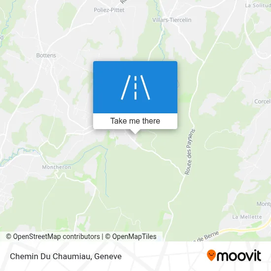 Chemin Du Chaumiau map