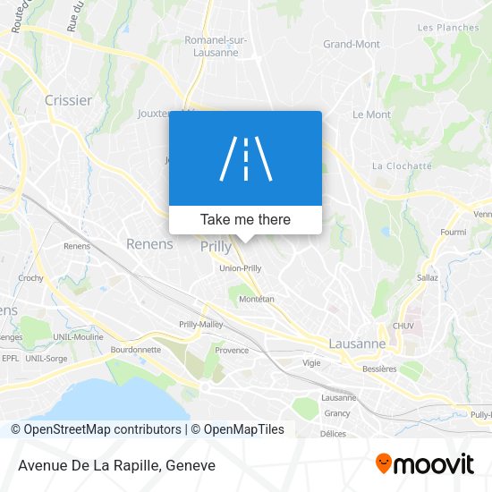 Avenue De La Rapille map