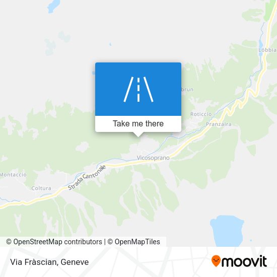 Via Fràscian map