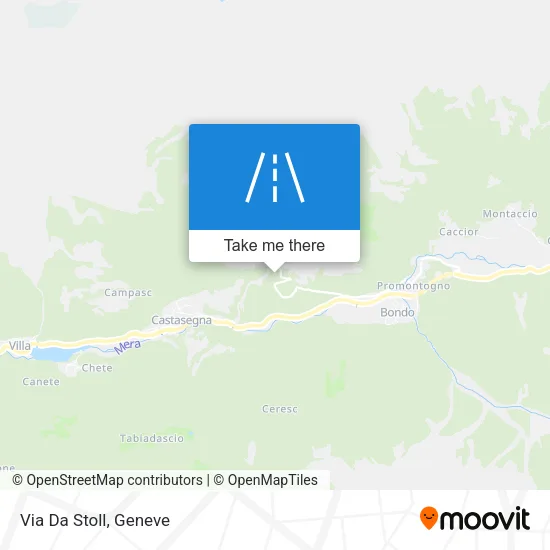Via Da Stoll map