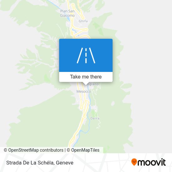 Strada De La Schéla map